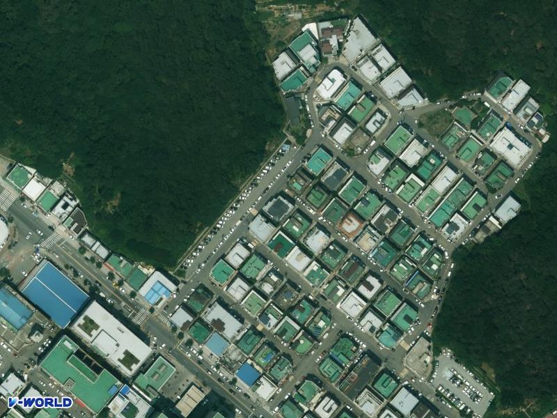 더힐하우스 항공사진