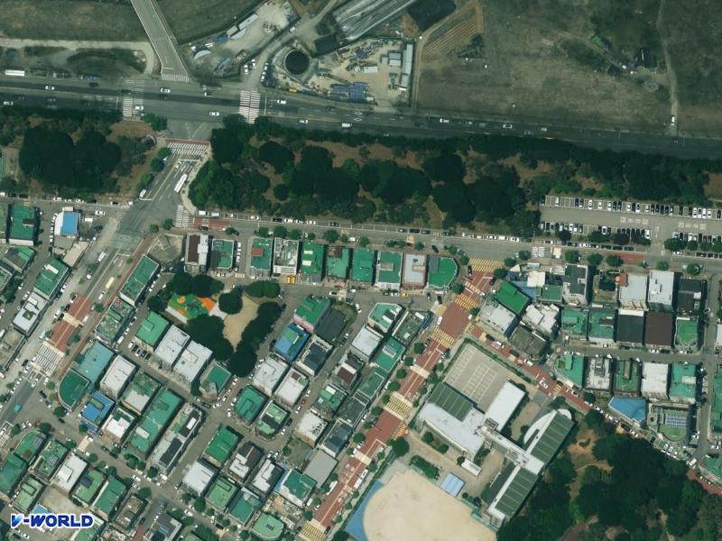 명진빌라 항공사진