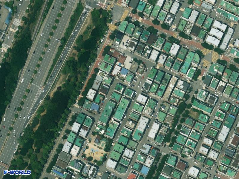 삼성리츠빌 항공사진