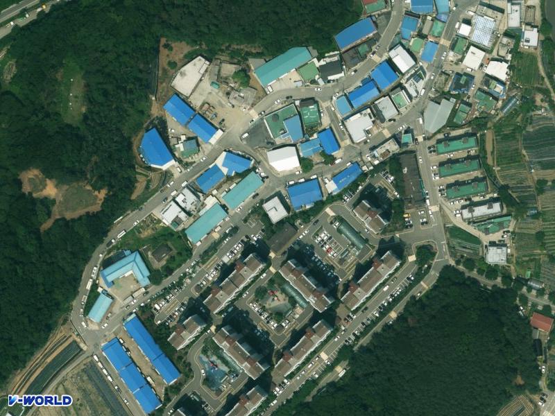 거산빌라 항공사진