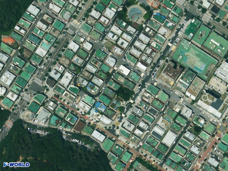 세종빌라 항공사진