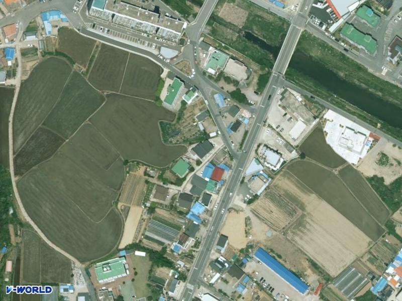 청정주택 항공사진