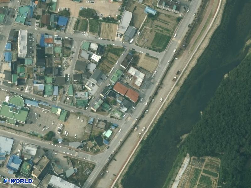 정원주택 항공사진