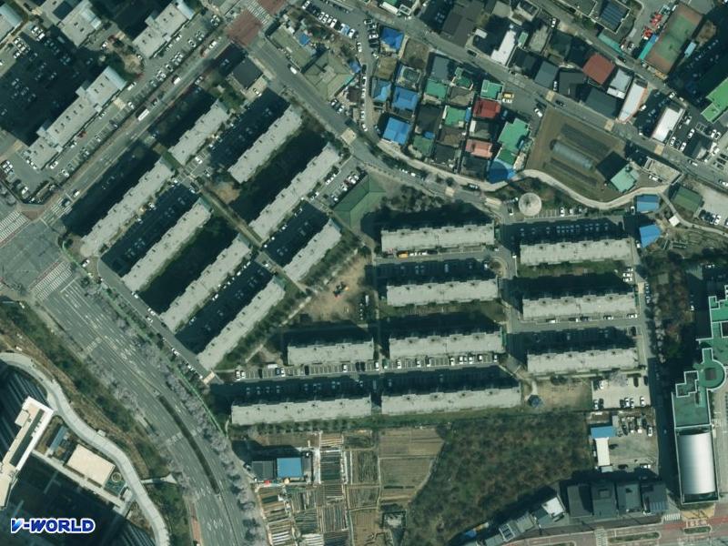아양주공1차 항공사진