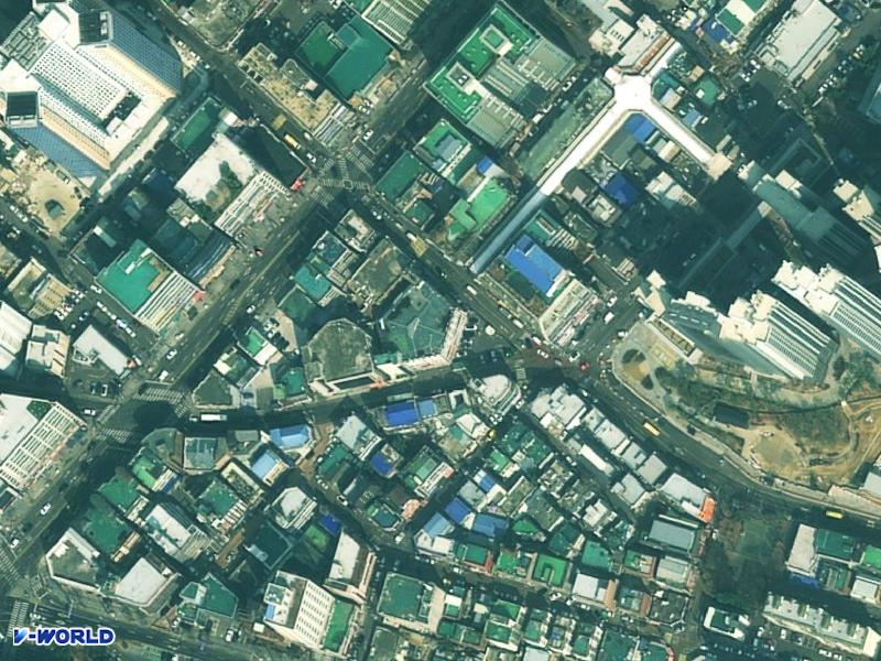 리스맨숀 항공사진