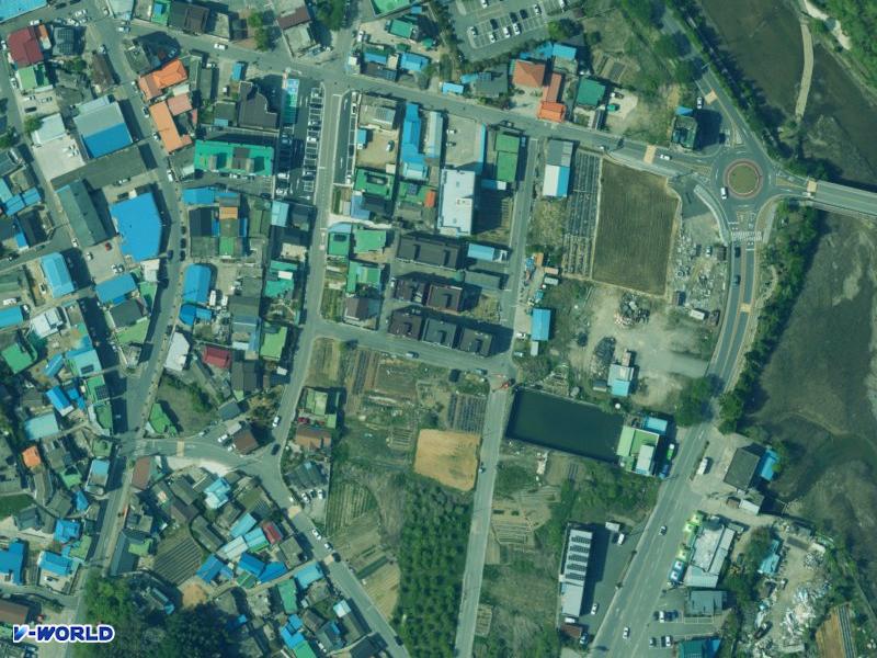 다세대주택 항공사진