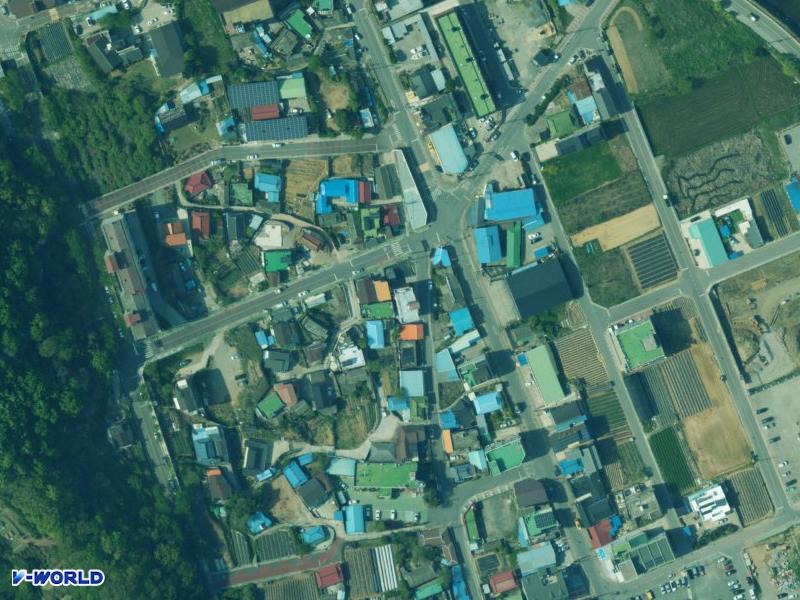 다세대주택 항공사진