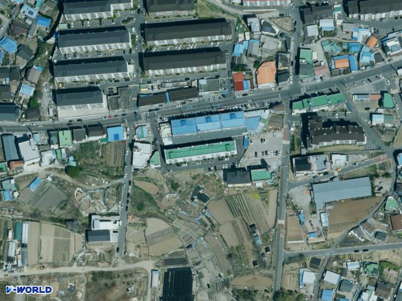 영남대자연맨션 항공사진