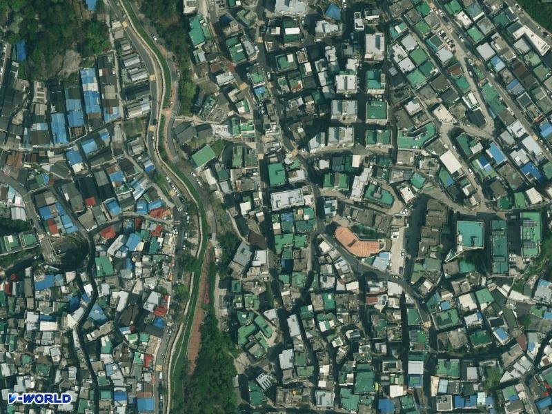 흥인 항공사진