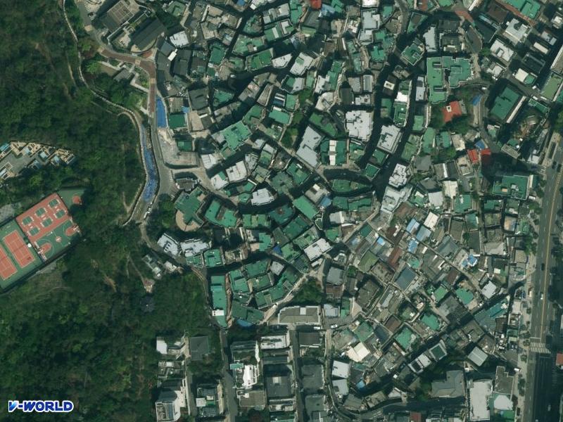 각산빌 항공사진