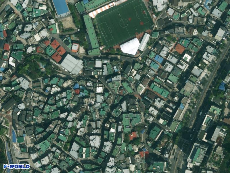 명경 항공사진