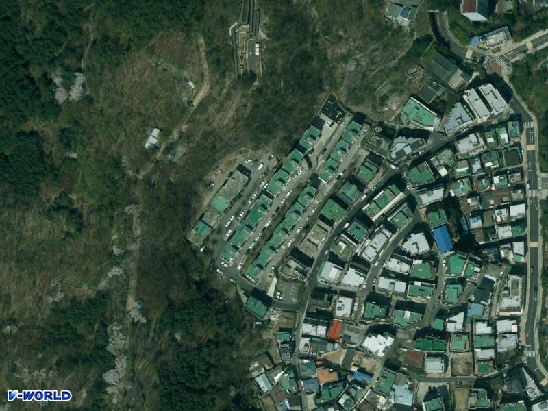 고려 항공사진