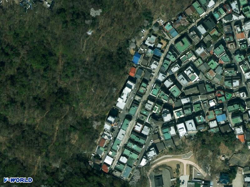 무지개아파트(308-86) 항공사진