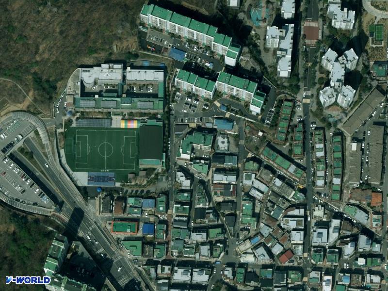 덕산 항공사진