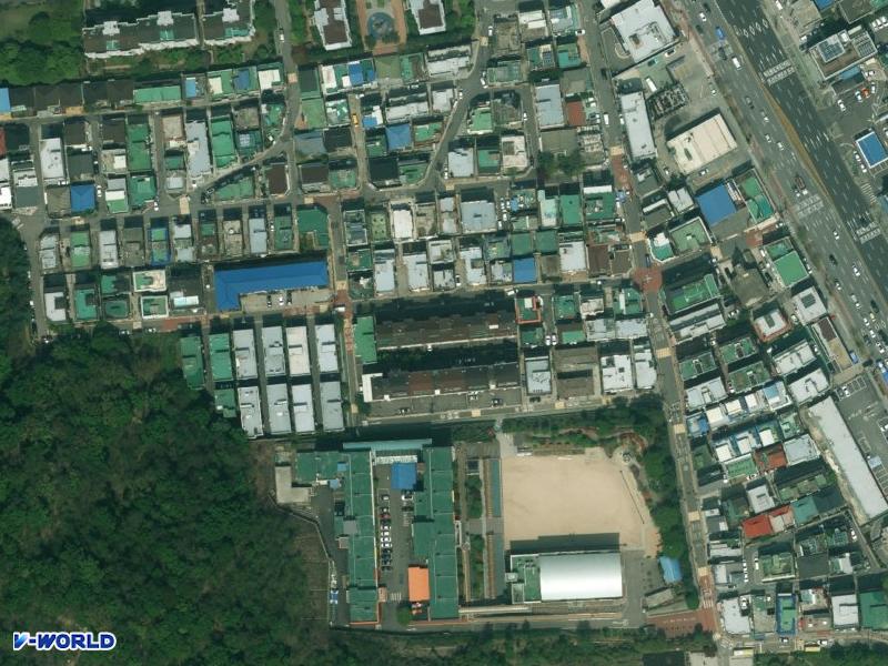주함헤븐106동 항공사진
