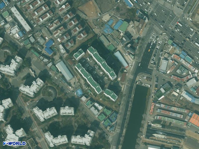 고촌등촌마을청구 항공사진