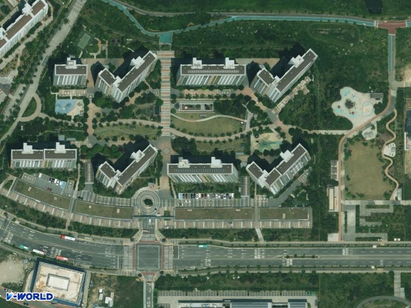 송산모아미래도 항공사진