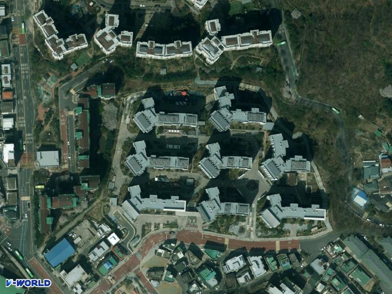 힐스테이트 홍은포레스트 항공사진