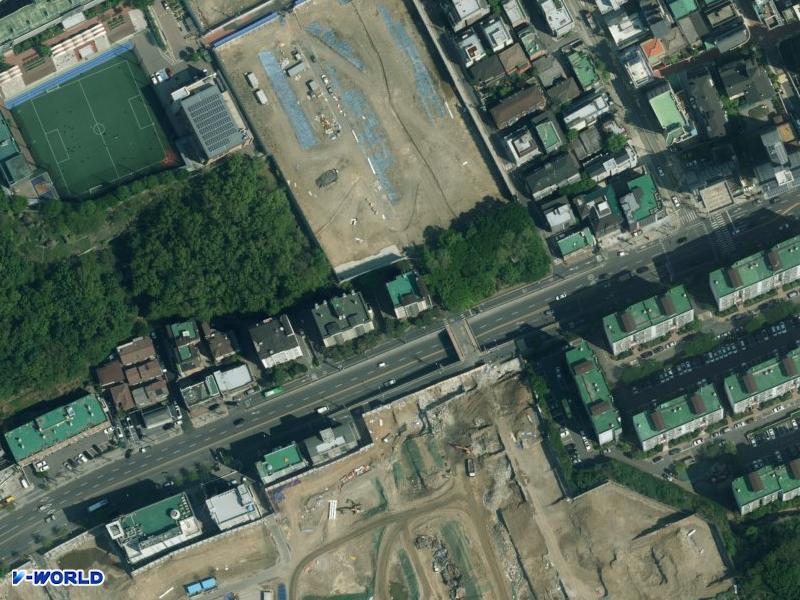 신구 항공사진