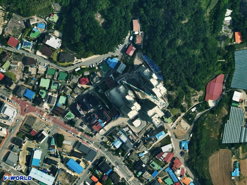 영동코아루리더스원 항공사진