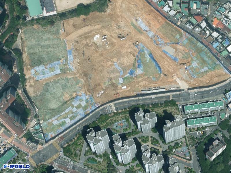 유림하이츠2차 항공사진