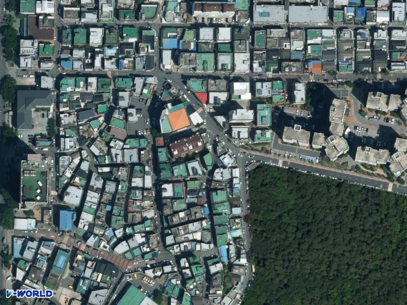 한일 항공사진
