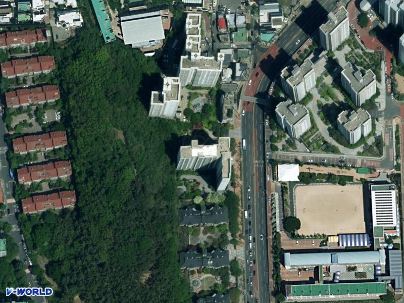 범어센트레빌 항공사진