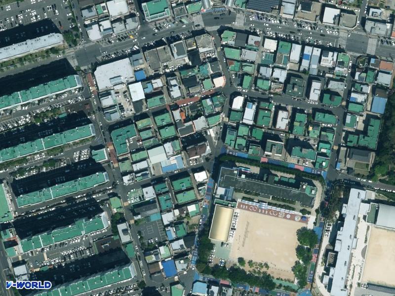 삼성골든 항공사진