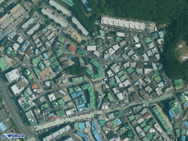 청림 항공사진