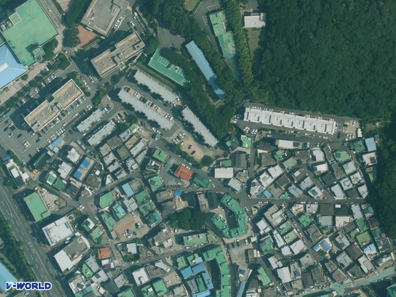현대2차 항공사진