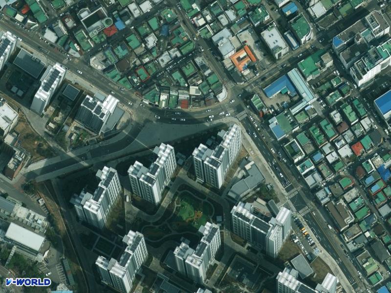 동명 항공사진