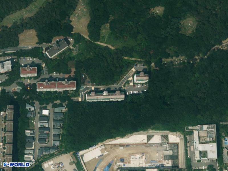 내대지마을광명샤인빌 항공사진