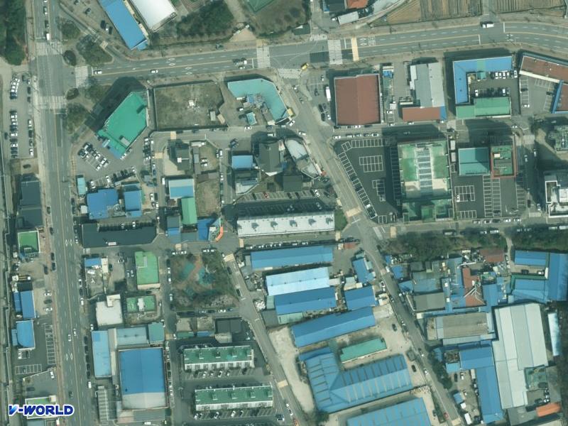 한국(104동) 항공사진