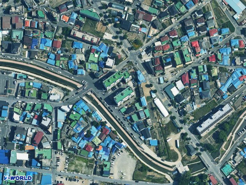 두산 항공사진