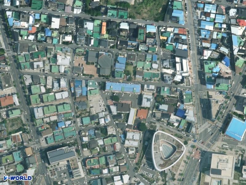 청우맨션 항공사진