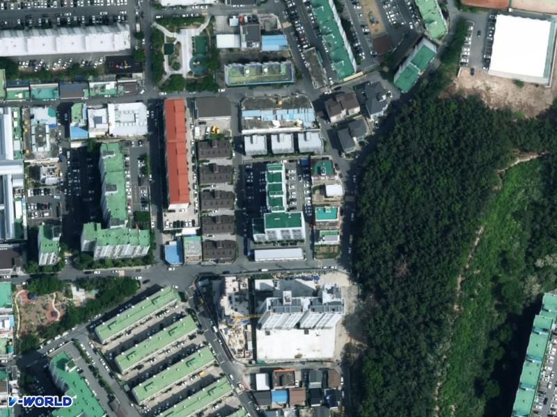 삼양동산맨션 항공사진