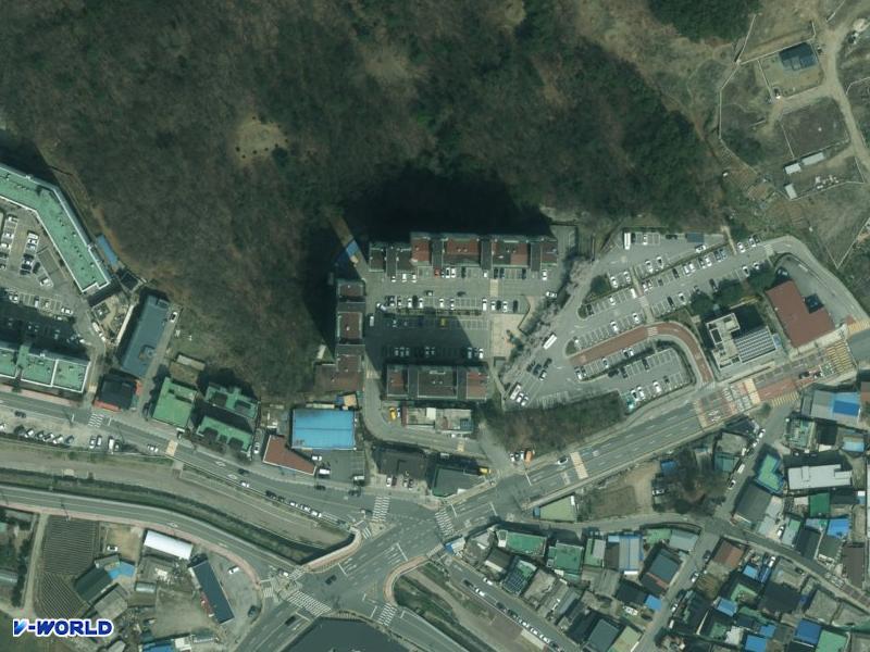 유한 항공사진