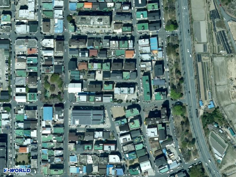 동국 항공사진