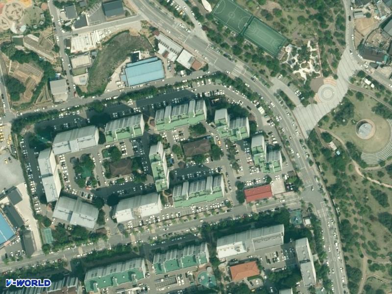 주공매봉마을(1단지)201-206동 항공사진