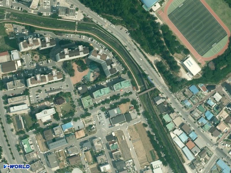 삼성에버빌5차102동 항공사진