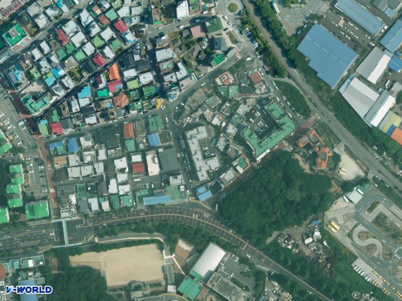 산동 항공사진