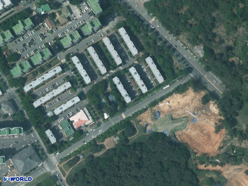 구산제2주공 항공사진