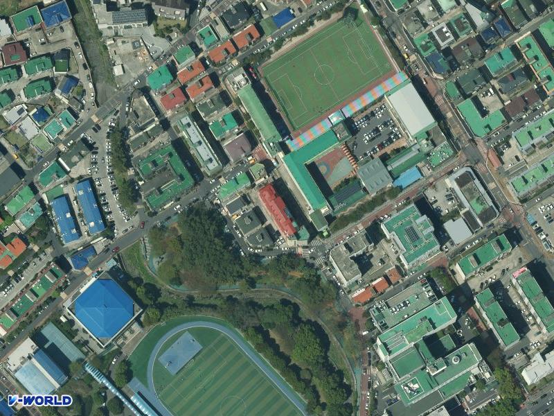 한라하이츠빌라 항공사진