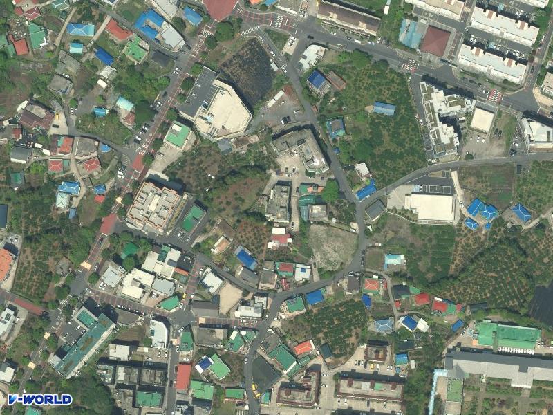 남주(나동) 항공사진