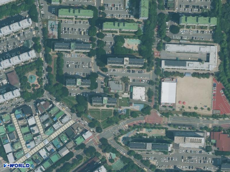 청주산남주공2-2 항공사진