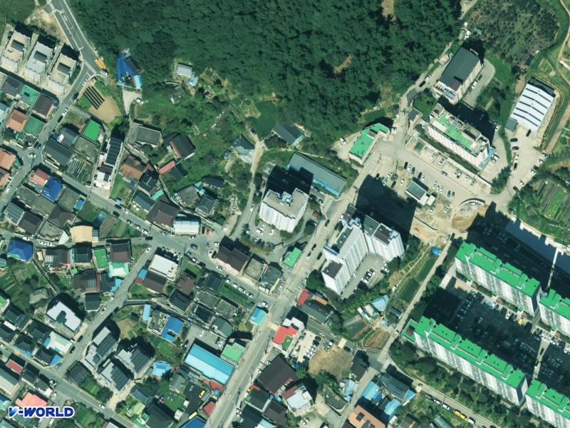 JK힐스타운 항공사진