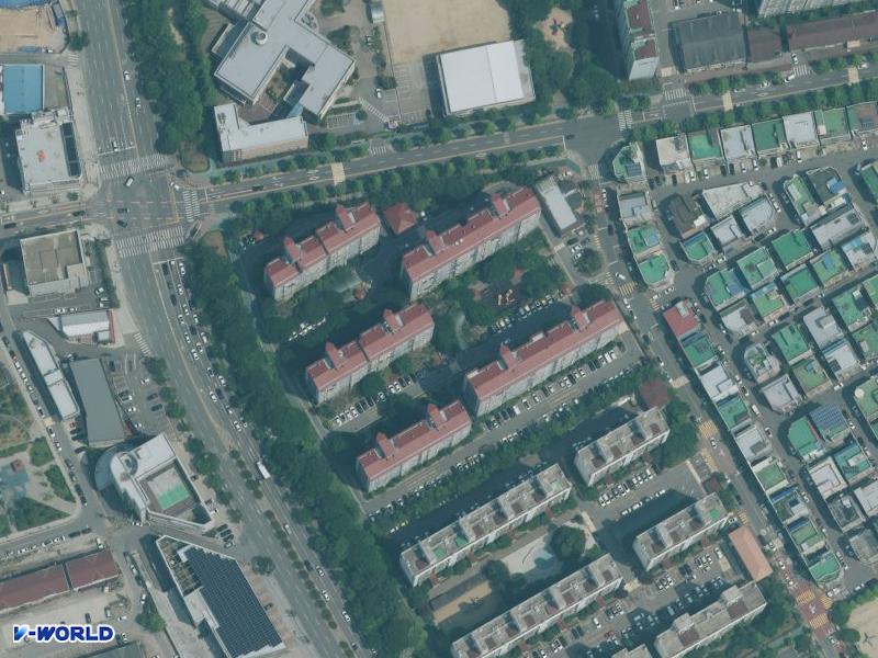 하복대벽산 항공사진