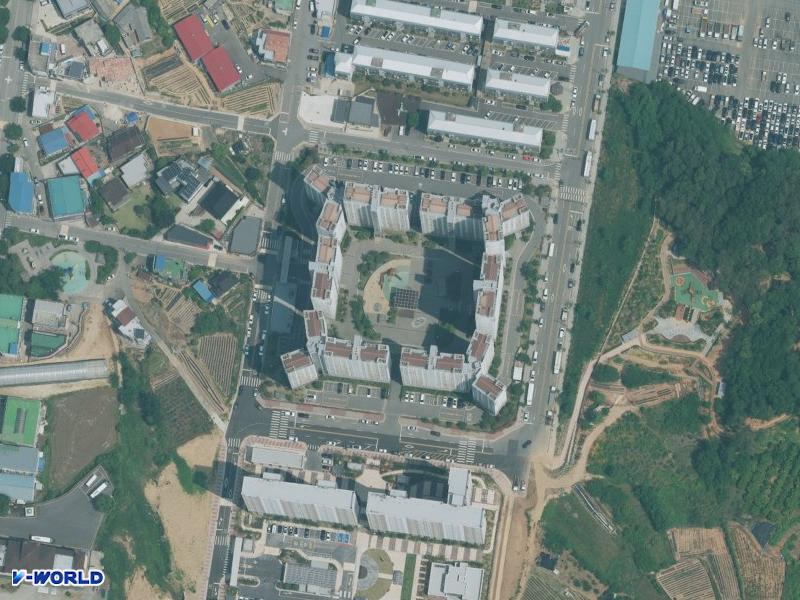 강내 두진하트리움 항공사진