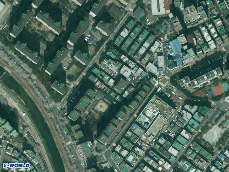 The H 2차 항공사진