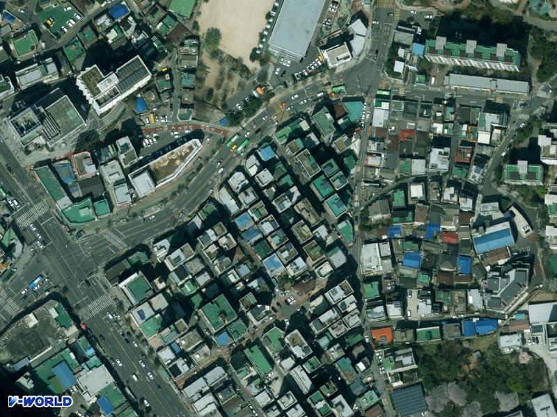 샹그리라 항공사진